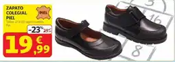 Alcampo Zapato colegial piel oferta