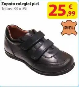 Alcampo Zapato colegial piel oferta
