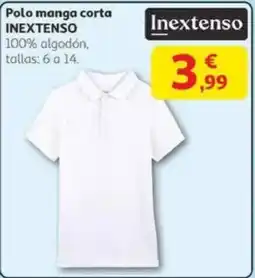 Alcampo INEXTENSO Polo manga corta oferta