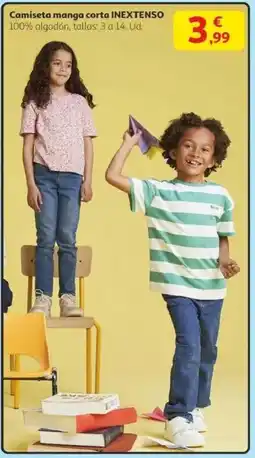 Alcampo INEXTENSO Camiseta manga corta oferta