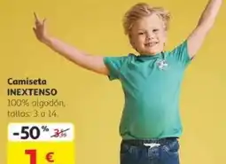 Alcampo INEXTENSO Camiseta oferta