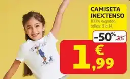 Alcampo INEXTENSO Camiseta oferta