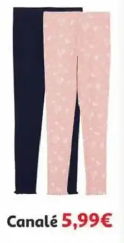 Alcampo INEXTENSO Legging Canalé oferta