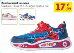 Alcampo Zapato casual licencias oferta