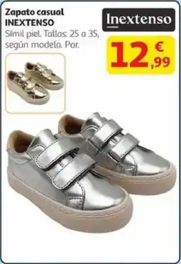 Alcampo INEXTENSO Zapato casual oferta