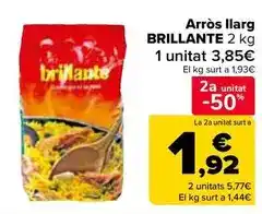 Carrefour Brillante - arroz largo oferta