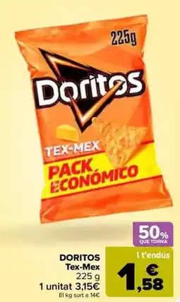 Carrefour Doritos - tex-mex oferta