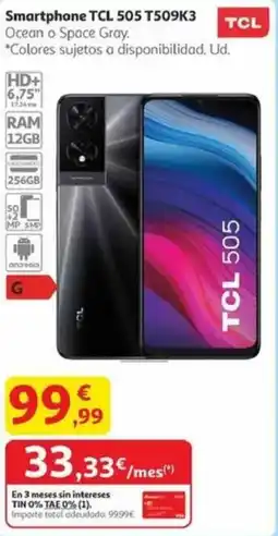 Alcampo TCL Smartphone 505 T509K3 oferta