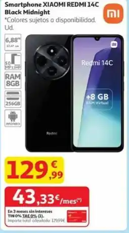 Alcampo REDMI Smartphone xiaomi 14c black midnight oferta
