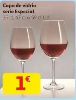 Alcampo Copa de vidrio serie Especial oferta