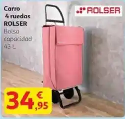 Alcampo ROLSER Carro 4 ruedas oferta