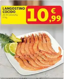 Alcampo Langostino cocido oferta