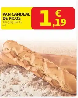 Alcampo Pan candeal de picos oferta
