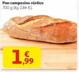 Alcampo Pan campesino rústico oferta