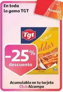 Alcampo TGT En toda la gama oferta