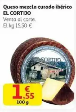 Alcampo EL CORTIJO Queso mezcla curado ibérico oferta