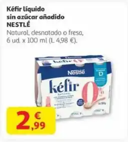 Alcampo NESTLÉ Kéfir líquido sin azúcar añadido oferta