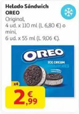 Alcampo OREO Helado Sándwich oferta