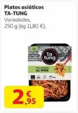 Alcampo TA-TUNG Platos asiáticos oferta