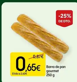 Dialprix Barra de pan gourmet oferta