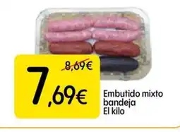 Dialprix Embutido mixto bandeja oferta
