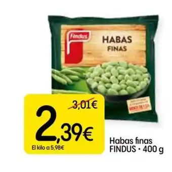 Dialprix FINDUS Habas finas oferta