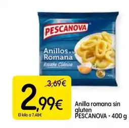 Dialprix PESCANOVA Anilla romana sin gluten oferta