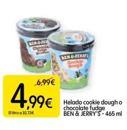 Dialprix BEN & JERRY'S Helado cookie dough o chocolate fudge oferta