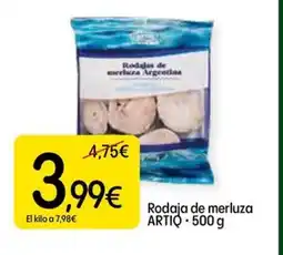 Dialprix ARTIQ Rodaja de merluza oferta