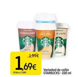 Dialprix STARBUCKS Variedad de cafés oferta