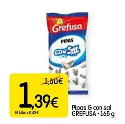 Dialprix GREFUSA Pipas G con sal oferta