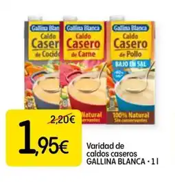 Dialprix GALLINA BLANCA Varidad de caldos caseros oferta