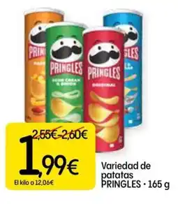 Dialprix PRINGLES Variedad de patatas oferta