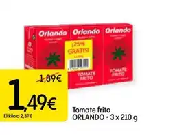 Dialprix ORLANDO Tomate frito oferta