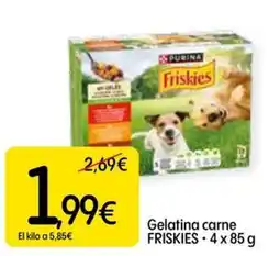 Dialprix FRISKIES Gelatina carne oferta