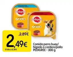 Dialprix PEDIGREE Comida perro buey/ hígado o cordero/pollo oferta