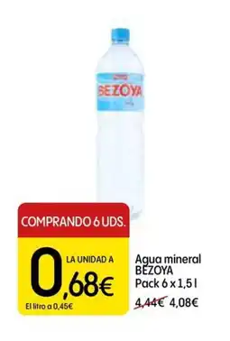 Dialprix BEZOYA Agua mineral oferta