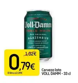Dialprix VOLL DAMM Cerveza lata oferta