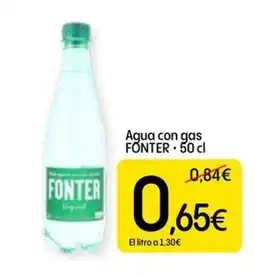 Dialprix FONTER Agua con gas oferta