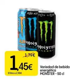 Dialprix MONSTER Variedad de bebida energética oferta