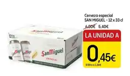 Dialprix SAN MIGUEL Cerveza especial oferta