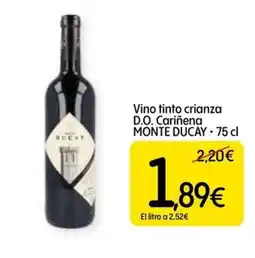 Dialprix MONTE DUCAY Vino tinto crianza D.O. Cariñena oferta
