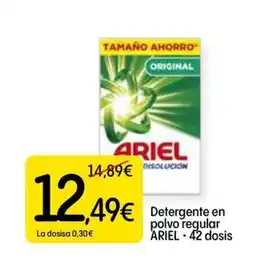 Dialprix ARIEL Detergente en polvo regular oferta