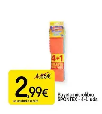 Dialprix SPONTEX Bayeta microfibra oferta