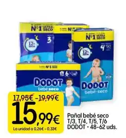 Dialprix DODOT Pañal bebé seco oferta