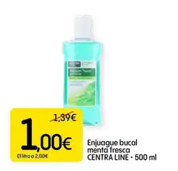 Dialprix CENTRA LINE Enjuage bucal menta fresca oferta