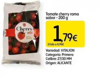 Dialprix Tomate cherry rama sabor oferta