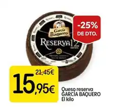 Dialprix GARCIA BAQUERO Queso reserva oferta