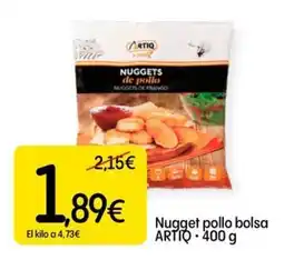 Dialprix ARTIQ Nugget pollo bolsa oferta