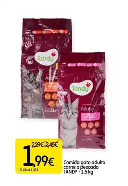 Dialprix TANDY Comida gato adulto carne o pescado oferta